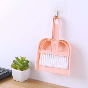 1Set Sapu+Sekop Sapu Pengki Mini Dustpan Sapu Mini Pengki Mini Sapu Mini Dustpan Plastik