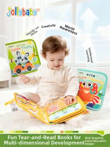 Jollybaby | Infant Tearing-Resistant Quiet Book Childrens Early Education Toys