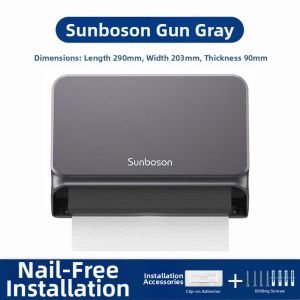 Drill-free Wall-mounted Paper Towel Dispenser