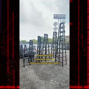 ✨READY STOCK✨SHH DSL Heavy Duty Aluminium Double sided Ladder (5-STEPS/6-STEPS/7-STEPS/8-STEPS/9-STEPS/10-STEPS)