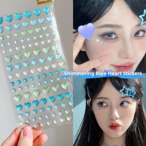CHUBEISHI | Blue Star Glitter Eye Makeup Stickers