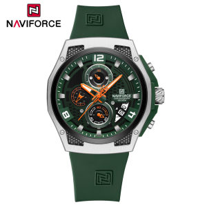NAVIFORCE Watch for Mens Waterproof Sports Silicone Watches Chronograph Quartz Date Watch Fashion Casual Bestseller