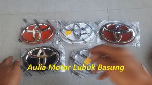 Emblem Original Logo Tutup Ban Serap Belakang Toyota Rush 2015 Akhir 2016 2017 TRD Sportivo Ultimo