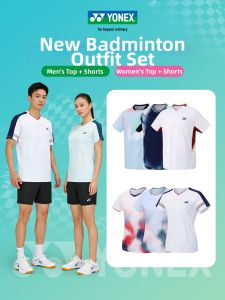Yonex | Quick-Dry Short-Sleeved and Shorts Badminton Suit