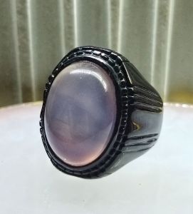 Cincin Batu Anggur Bulan Lavender