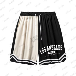 Summer New Women‘s Mens Los Angeles Sports Fitness Shorts Basketball Game Training Running Casual Quick-Drying Short Pants