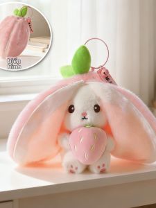 GUAIBUDIAN | Cute Creative Strawberry Rabbit Plush Toy