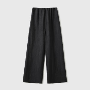 Breathable Acetate Satin Pants Trousers