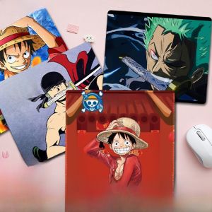 One Piece Gaming Mousepad Nekomata Sanji Luffy Zorro Estrella Game Computer Desk Mat Rubber Material from Z Man Store