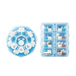 MAITIAN | Hộp Sắp Xếp Thuốc Tuần Gọn Nhỏ Cao Cấp 1 Tuần