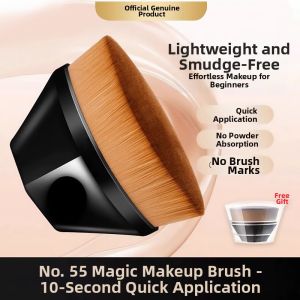 Dust-free Foundation Makeup Brush Set Portable
