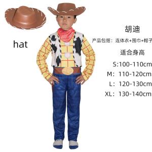 Halloween Childrens Costume Toy Story Deputy Woody And Jessie Cosplay Stage Performance Clothing Traditional Chinese Opera Costume