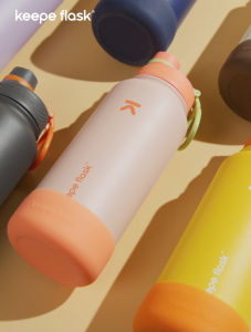 Premium Insulated Tumbler: Keepe Flask & Free Silicone Boot