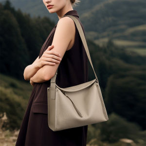 CALYPSO | Leather Small Square Bag Large Capacity Shoulder Crossbody Tote