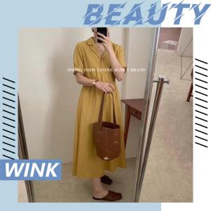 QXshop ชุดเดรสเข้าใหม่ มี4 สีให้เลือกกันน้า: มินิมอล, สวย, เรียบหรู, ดูดี 🍩 เดรสออกเดท