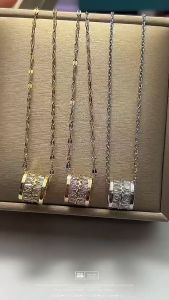 Ladamas Kalung Titanium Dengan Liontin Bulat Untuk Harian Fashion Korea KT15