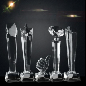 GUANGMANZHI | Engraved Crystal Trophy for Sports Awards and Corporate Events