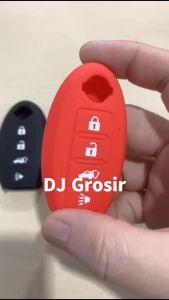 Casing Silikon Karet Kunci Remote Nissan X-trail Xtrail 4 Tombol