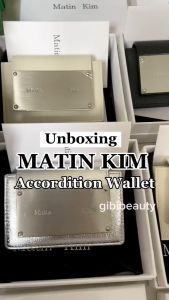 [SẴN] Ví MATIN KIM Accordion / Card Wallet