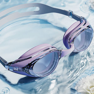 361° | Womens HD Waterproof Fogproof Near-sighted Swimming Goggles Set