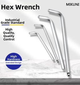 MIKUNI | Extended L-Shaped Hex Key Set