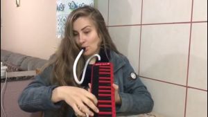 SPEEDS Alat Musik Pianika Tas Set Keyboard Mainan Anak Perlengkapan Sekolah free selang 049-1