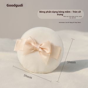 Goodgudi | Bông Phấn Đánh Phấn Nén Hai Mặt Mềm Mịn Làm Mờ Lỗ Chân Lông