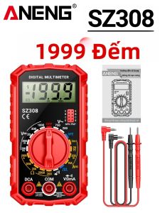 ANENG | Bộ Dụng Cụ Kiểm Tra Đa Năng ANENG SZ308+B15 Bút Thử Điện 1999 Chức Năng Đo Máy Dò Điện Áp 24-250V Màn Hình Kỹ Thuật Số Công Cụ Tìm Điểm Đứt Mạch