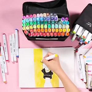 Touch Alcohol Marker Manga double headed Set Maker pen 48/60 Colors Highlighter Pen Art Marker Set Colored Pen Set Marker Color Pen