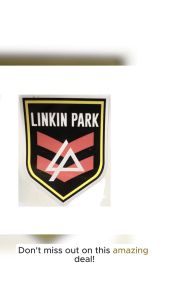 LINKIN PARK ROCK N ROLL BAND VINYL STICKERS