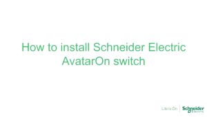 Schneider Electric Avatar On Full Series Switches With Fluorescent Locator (GREY) || Switches&Socket | Suis Rumah