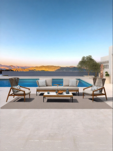 ST MIRREN | Aluminum Outdoor Sofa Set
