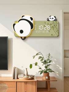 BEISIJIA | Decorative Wooden Creative Electronic Wall Clock