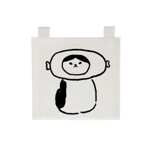 Cat Flag Curtain Cartoon Cloth Curtain Commercial Kitchen Decorative Curtain Japanese Dustproof Partition Curtain Pennant Cabinet Shade Curtain