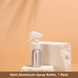 Aluminum Spray Bottle Ultra-Fine Mist Durable Lotion Pure Dew Packing Spray Bottle Corrosion-Resistant Light-Proof Travel Portable Bottle