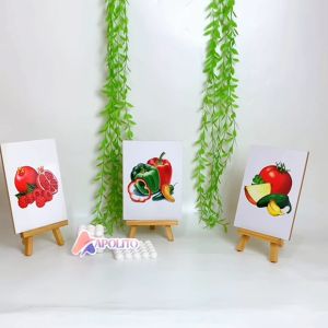 APOLITO (15X20 CM) HIASAN DINDING WALLDECOR PAJANGAN DINDING PAJANGAN KAYU BUAH