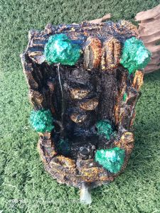 aquarium aquascape tebing air terjun tinggi 25cm