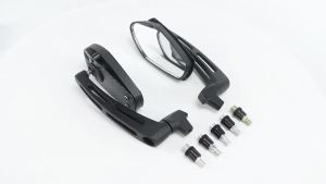 Motorcycle Mirrors 8mm/10mm Rearview Side Mirror For Yamaha Suzuki Kawasaki Cafe Racer Scooter Motocross Dirt Bike