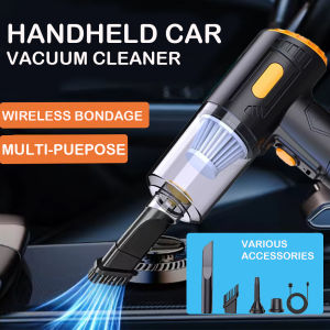 JANGKLIFE 4-in-1 Vacuum Cleaning Set USB Rechargeable Mini Car Vacuum Cleaner Home Use Dust Collector Automotive Cleaning Kit