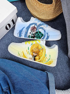 Nvtrc Kimetsu No Yaiba Low-Top Sneakers: A Must-Have for Two-Dimensional Animation Lovers
