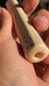 pipa gg segilapan lokal panjang 10cm super bening