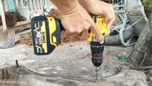 Máy khoan pin DW 199v động cơ không chổi than máy khoan mạnh tốc độ cao