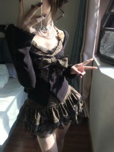 CHANGTONG | ชุดเสื้อผ้าลายเลオพาร์ด 3 ชิ้น