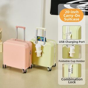 LIWAN | Personalized Lightweight Durable Travel Suitcase 18inch
