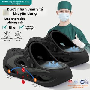 Molly | Dép Y Tế Không Trượt Có Khử Mùi Cho Nam