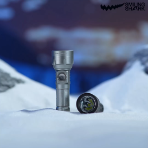 SMILING SHARK SD5376 LEDTorch Light 4Mode Super Bright Small FlashlightType-c Rechargeable Pocket Light Waterproof Outdoor Camping Lighting
