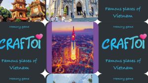 Memory game Famous place of Vietnam