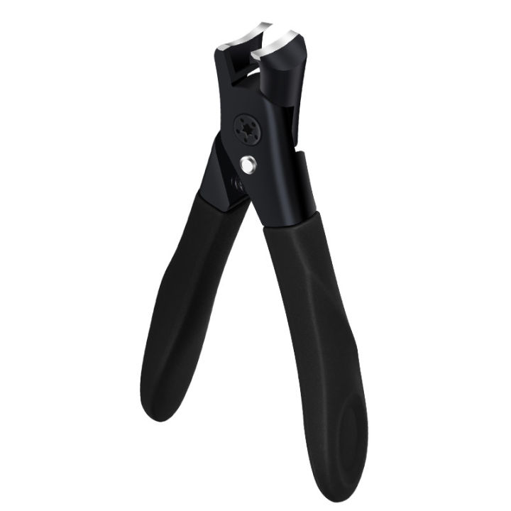 Large opening nail clipper to repair thick and hard toenails, single