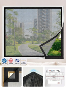 ZTION | Anti-mosquito and Pest Protection 304 Stainless Steel Invisible Screen Net