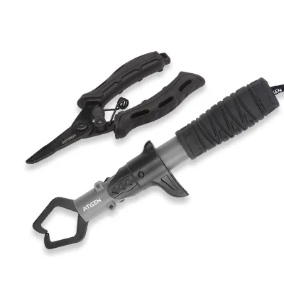 Stainless Steel Fishing Gripper Professional Fishing Lip Grabber Tool Fish Grabber Clip Fish Control Tackle